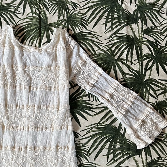 ✨SOLD✨ Audrey 3+1 • White Lace Mini Dress - Picture 11 of 11